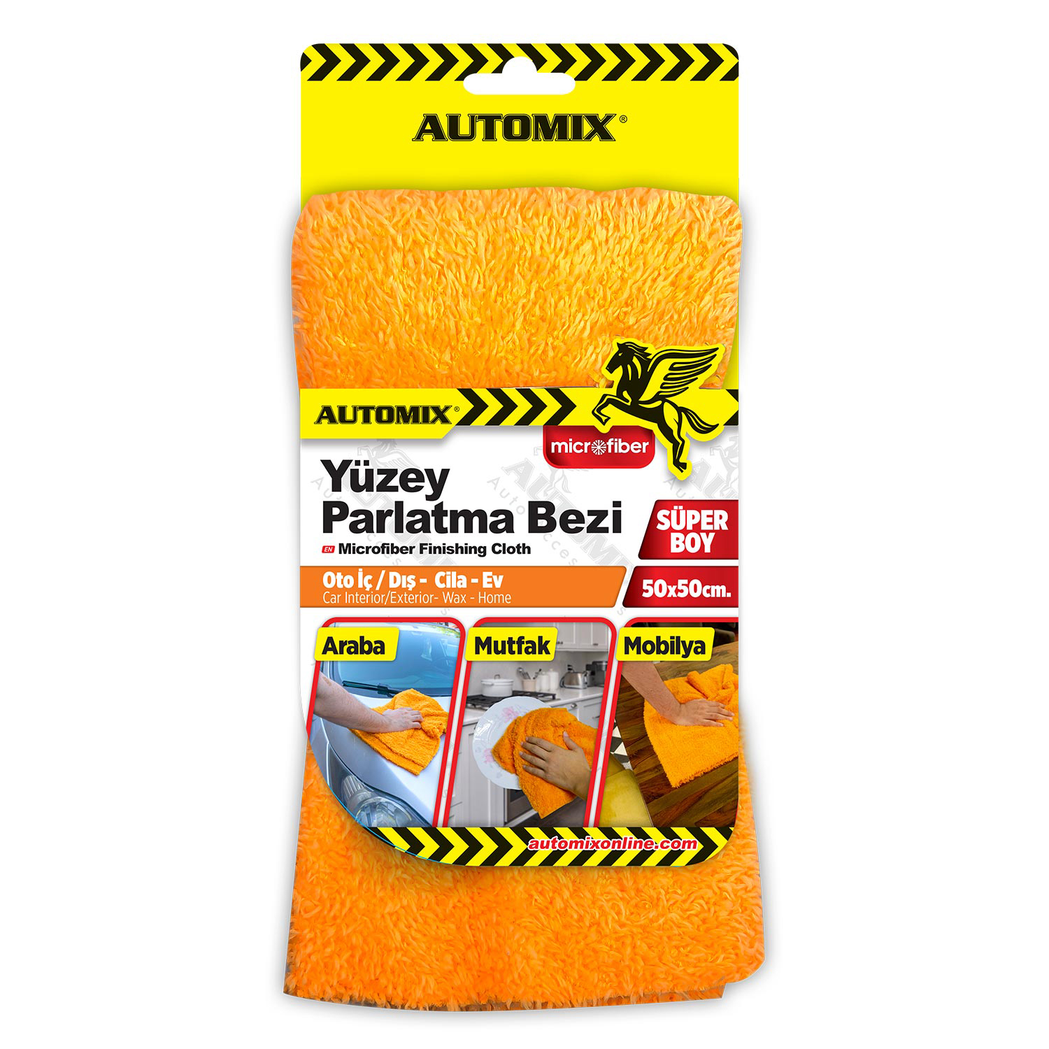 AUTOMIX YÜZEY PARLATMA BEZI 50*50
