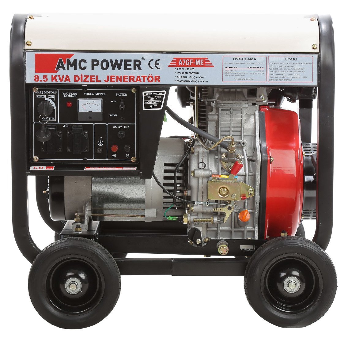 AMCPOWER AGF7ME3 DIZEL JENERATÖR 8,5 KVA