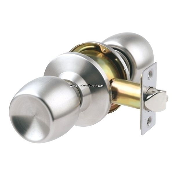 TOPUZLU OTEL KILIDI SATEN WC