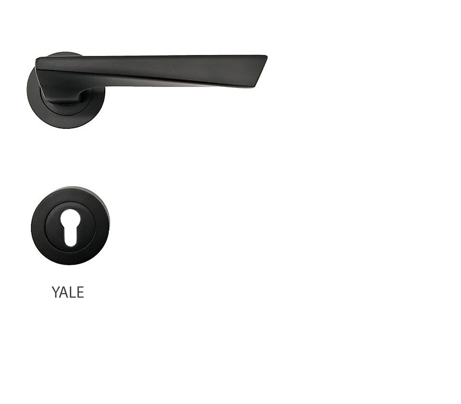 PIRAMIT ROZETLI YALE SIYAH