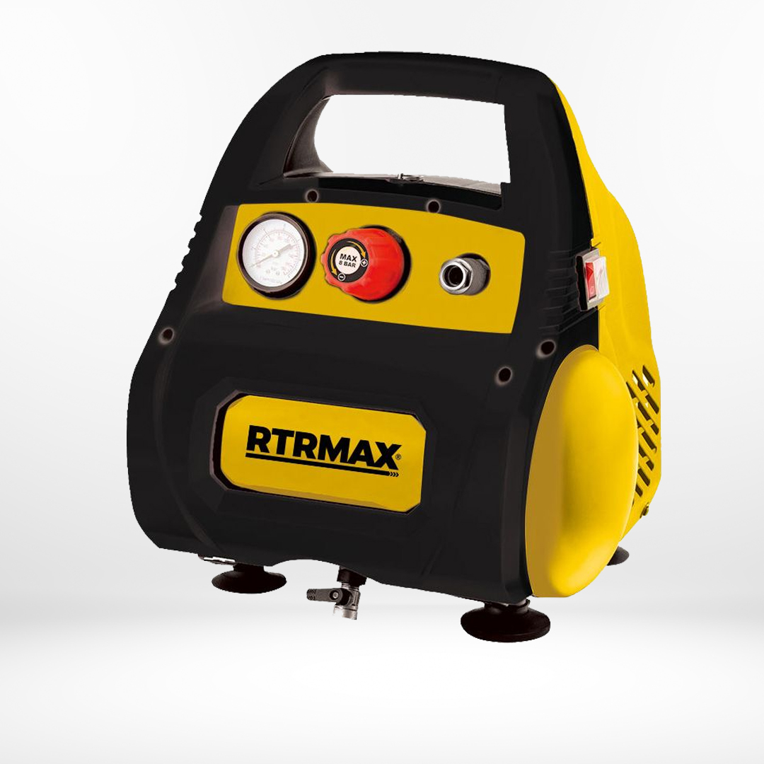 RTRMAX RTM720 MINI KOMPRESÖR YAGSIZ 6 LT, 1.5 HP/1.1KW