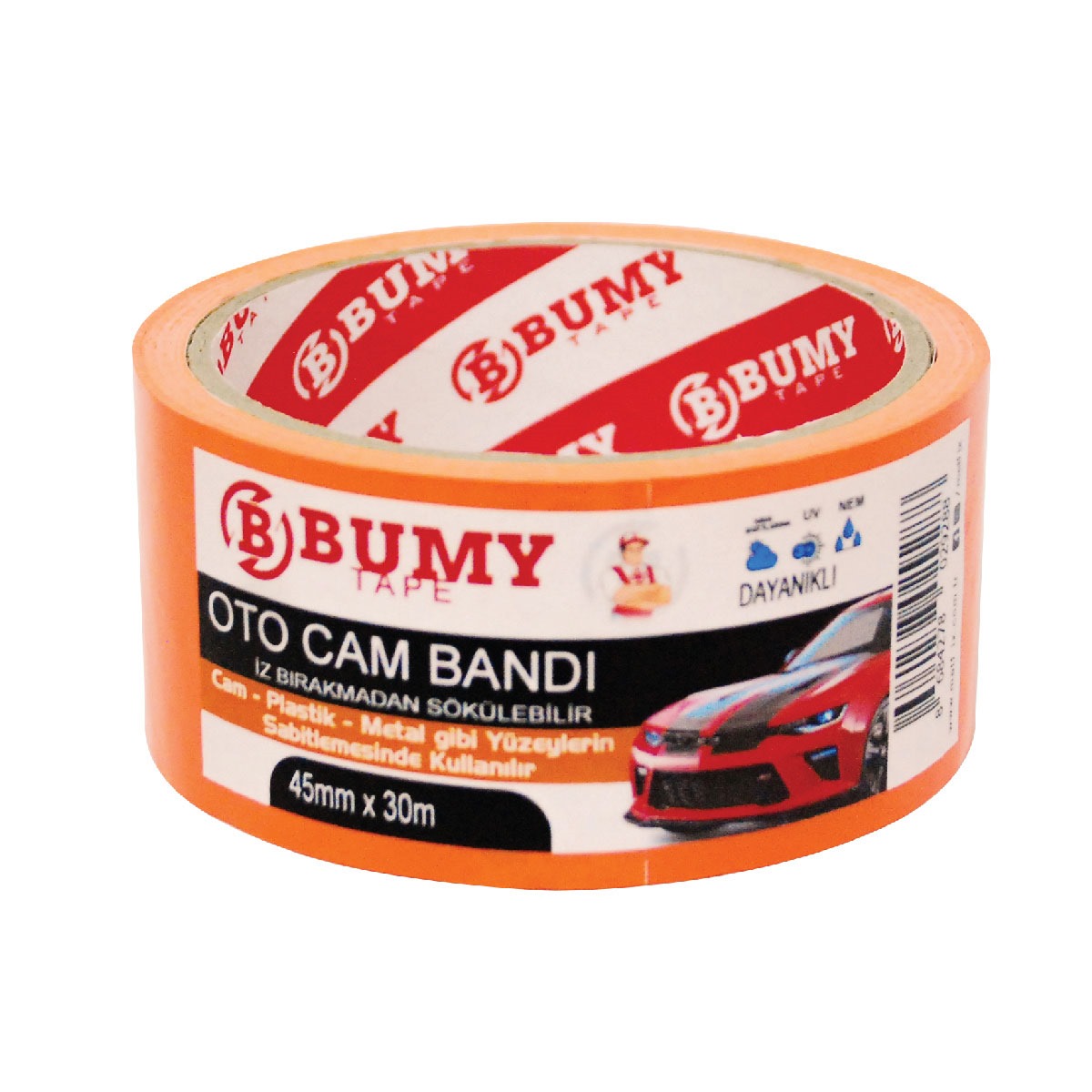 BUMY MFX9288 OTO CAM BANDI TURUNCU 45 MM X 30 MT