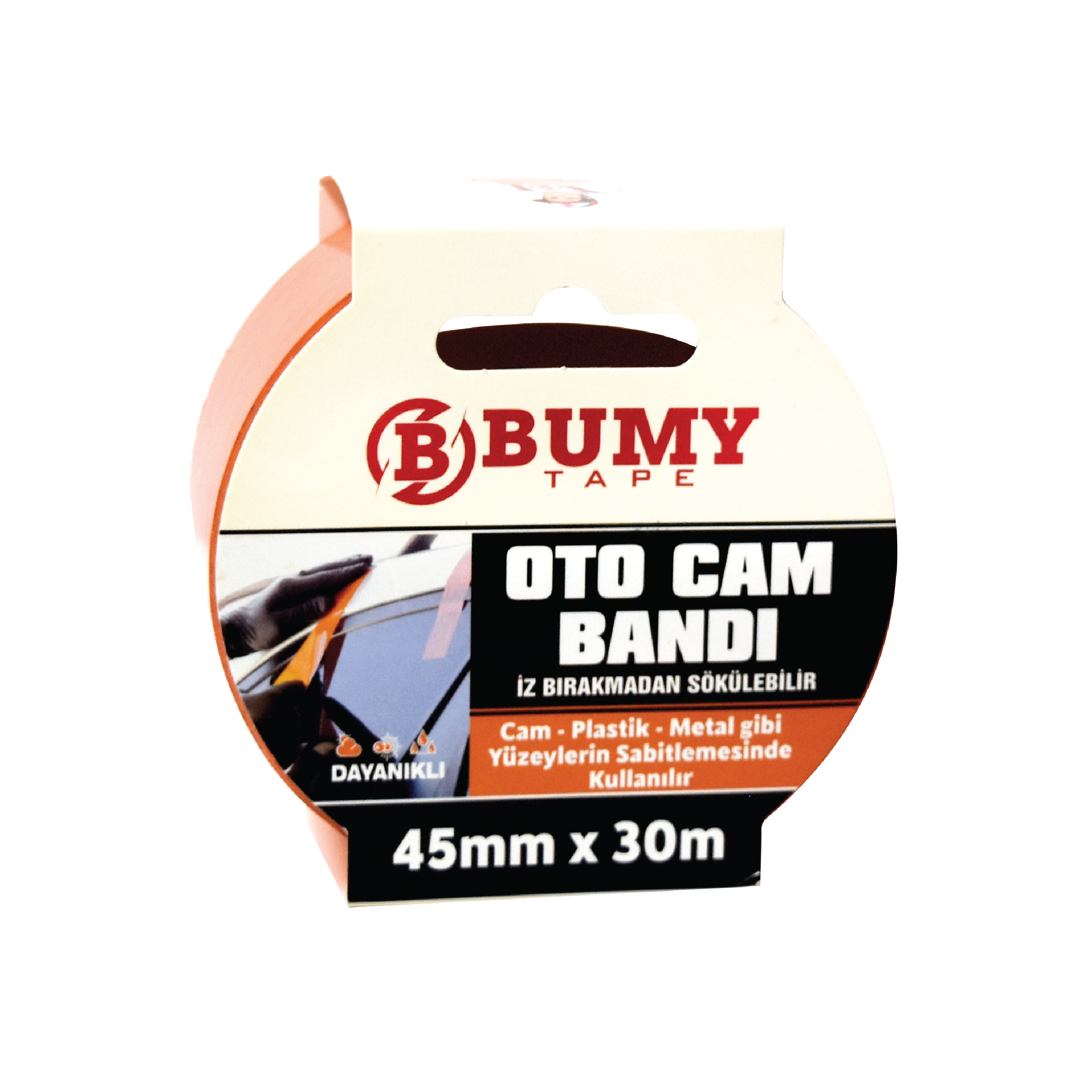 BUMY MFX9288 OTO CAM BANDI TURUNCU 45 MM X 30 MT