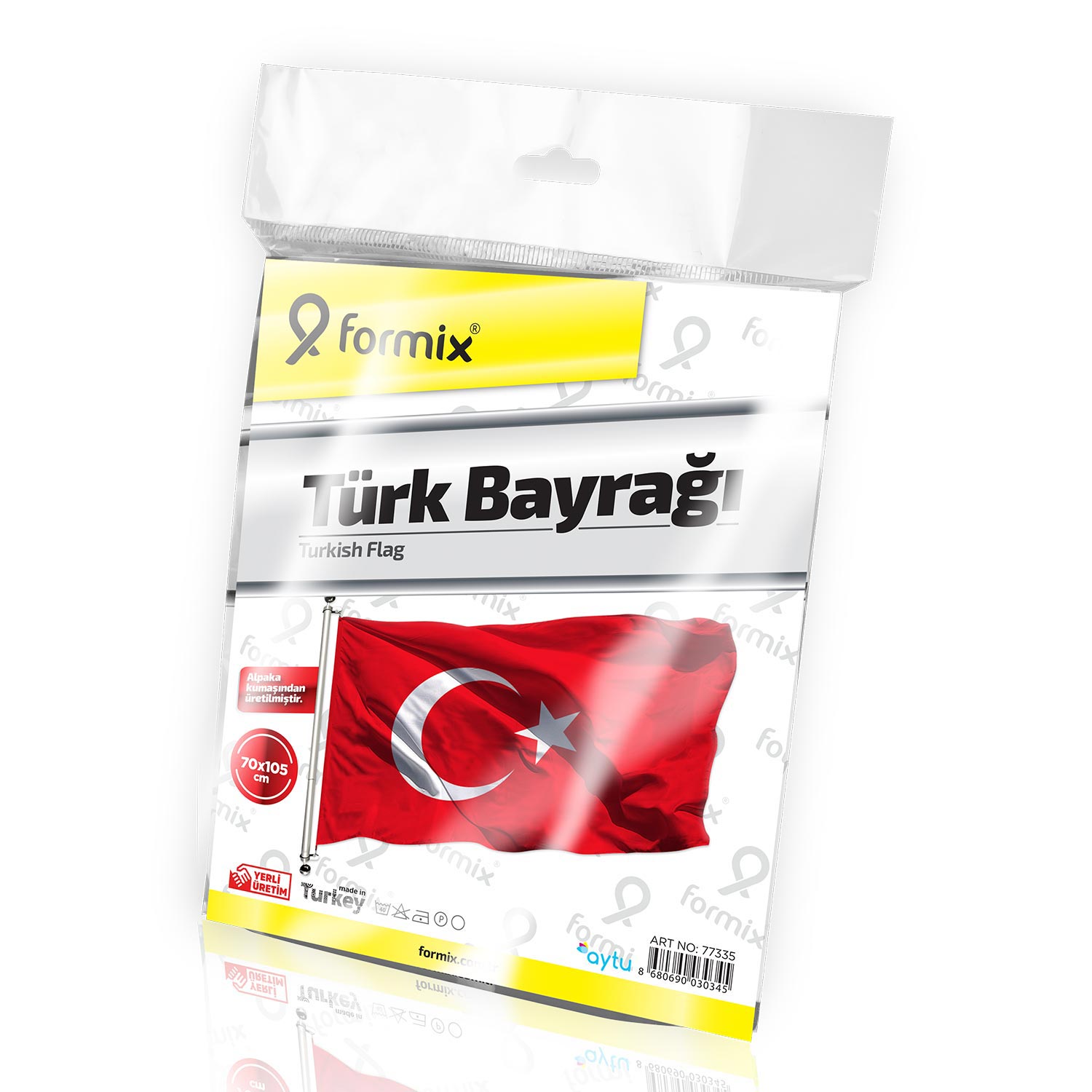 TÜRK BAYRAGI 70 X 105 CM