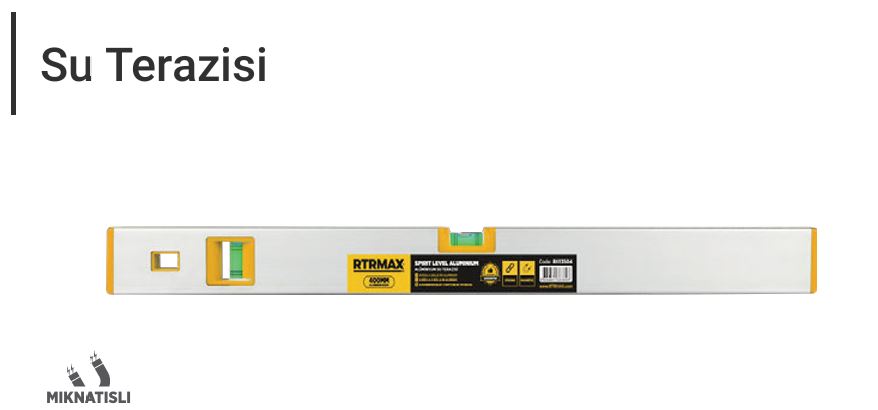 RTRMAX RH13508 ALÜMINYUM SU TERAZISI 80 CM