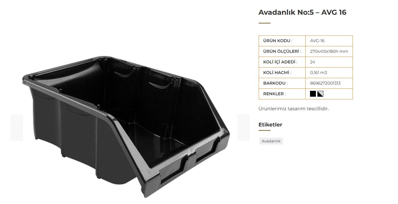 SÜPERBAG NO:5 AVADANLIK 270x410x180H MM