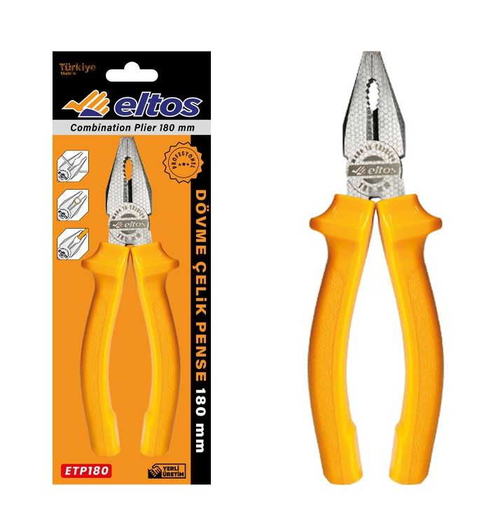 ELTOS DÖVME ÇELIK PENSE 180MM(VAKUMSUZ)