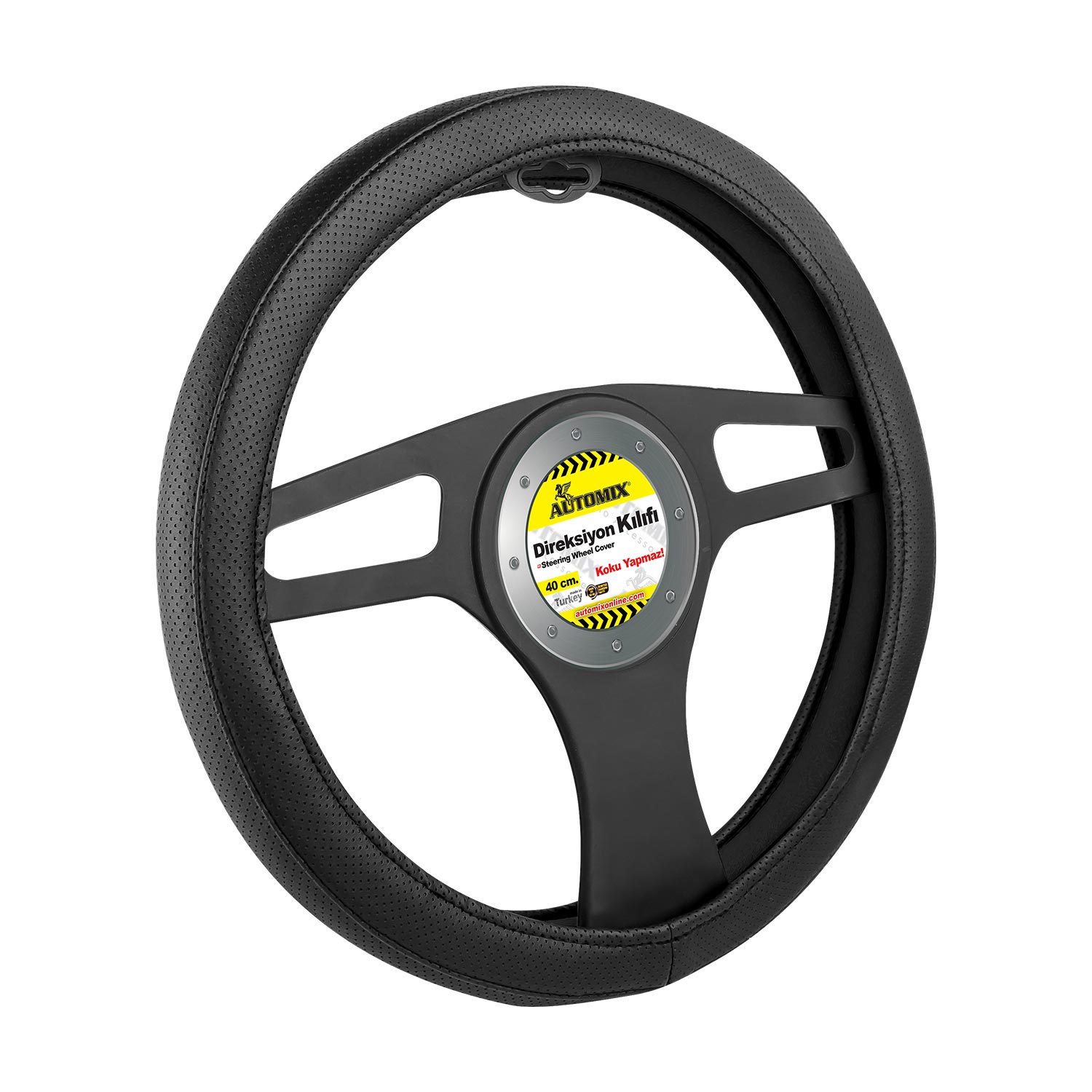 AUTOMIX DIREKSIYON KILIFI ÇEMBER SIYAH