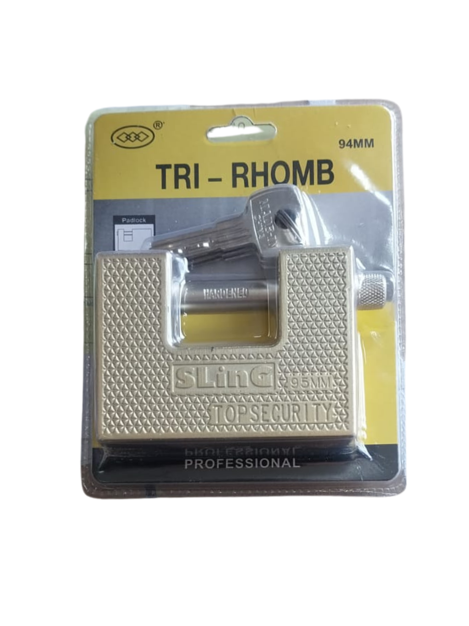 TRI-RHOMB YASSI ASMA KILIT YANDAN 94 MM