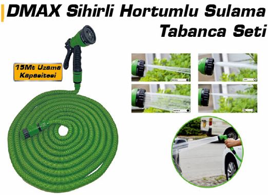 DMX4412 SIHIRLI HORTUM VE SULAMA TABANCASI SETI