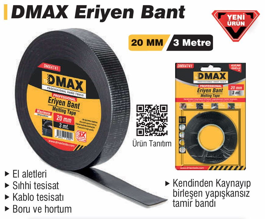 DMAX DMX4699 ERIYEN BANT 20 MM*3 M