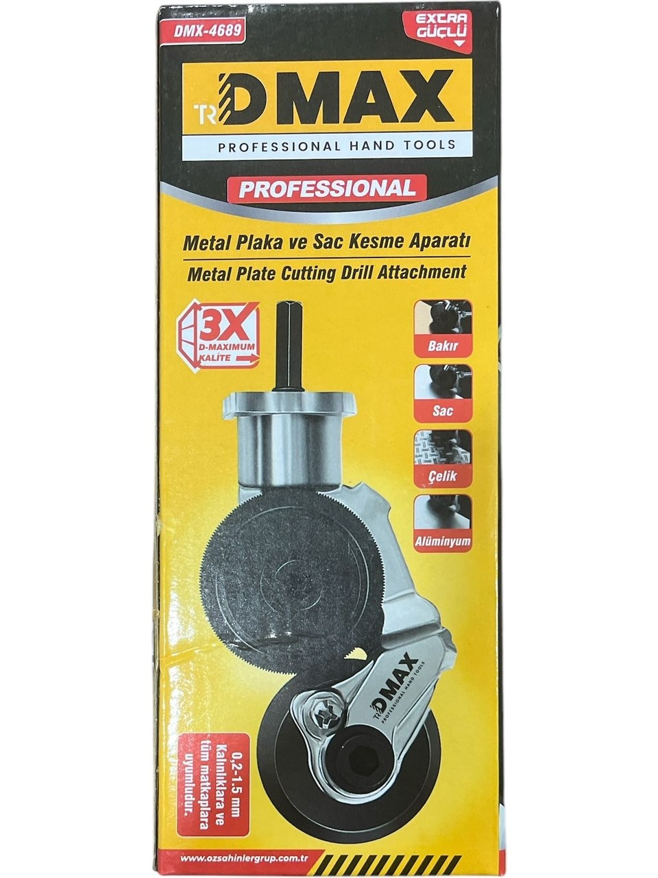 DMAX METAL PLAKA VE SAÇ KESME APARATI