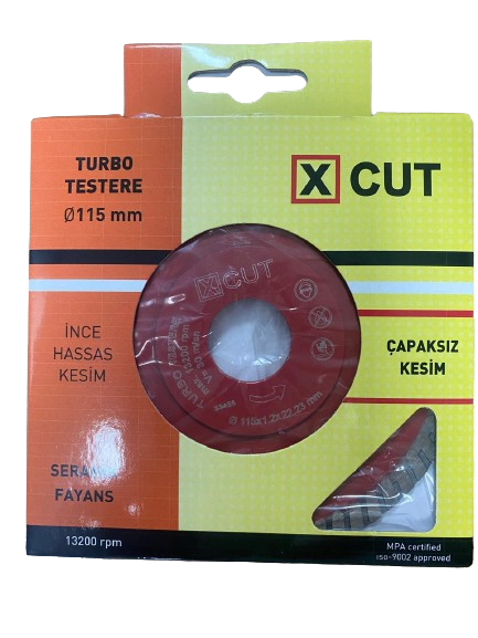 XCUT 115 MM ELMAS TURBO TESTERE