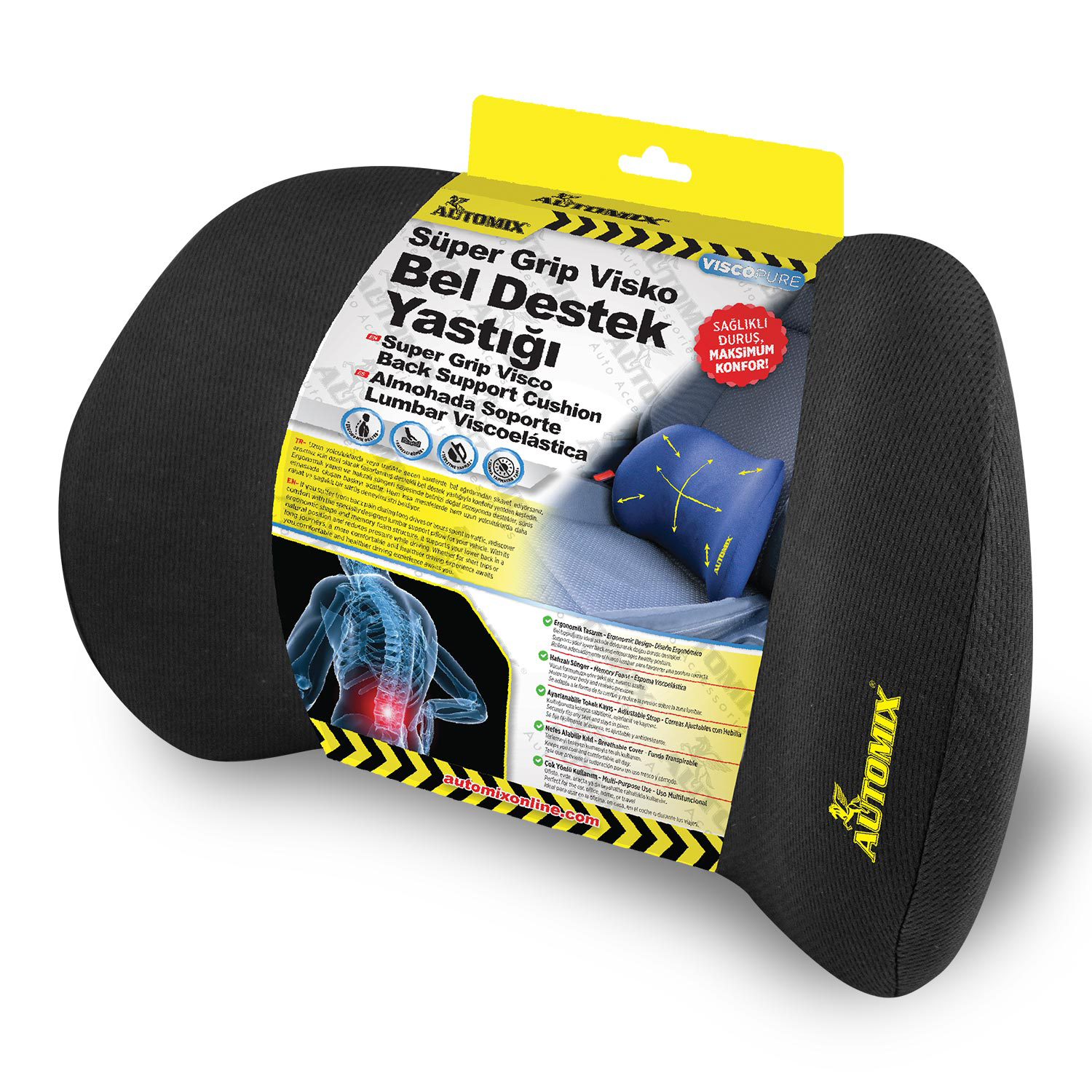 AUTOMIX SUPER GRIP VISKO BEL DESTEK YASTIGI