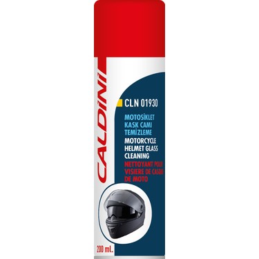 CALDINI MOTORSIKLET KASK CAMI TEMIZLEME SPREY 200 ml.