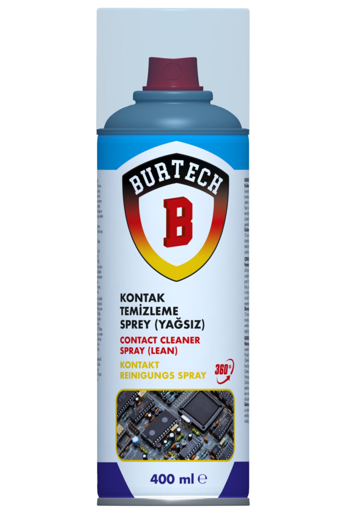 BURTECH KONTAK TEMIZLEME SPREY (YAGSIZ) 400 ml.