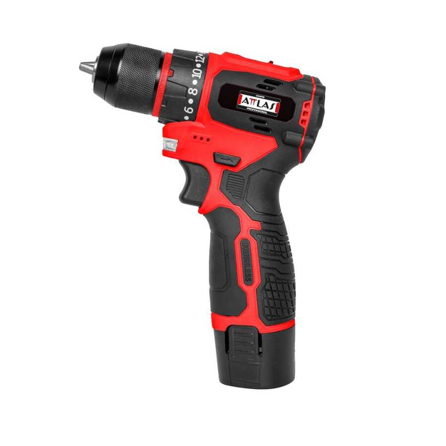 ATTLAS ATBL 12 CDD-202C 12V AKÜLÜ KÖMÜRSÜZ MATKAP