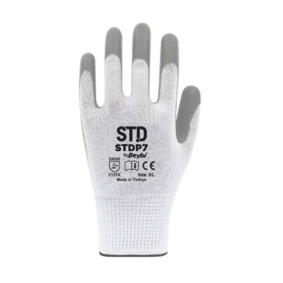 STD P7 - PN7 PLY NITRIL ELDIVEN GRI NO:10