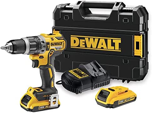 DEWALT DCD796D2 LI-ION ÇIFT AKÜLÜ KÖMÜRSÜZ PROFESYONEL DARBELI MATKAP 18V/2Ah