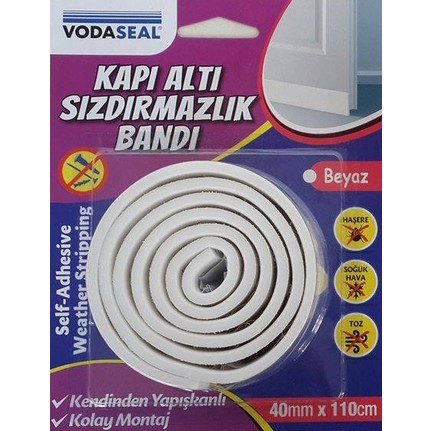 VODASEAL KAPI ALTI SIZDIRMAZLIK BANDI 40 MM X 110 CM - BEYAZ