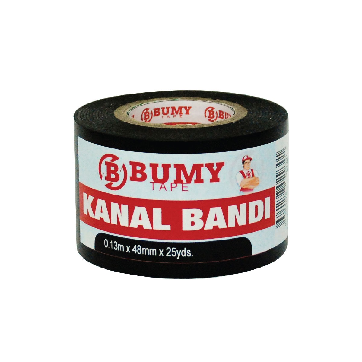 BUMY MFX9301 PVC KANAL BANDI 0.13 MM X 48 MM X 25 YDS SIYAH