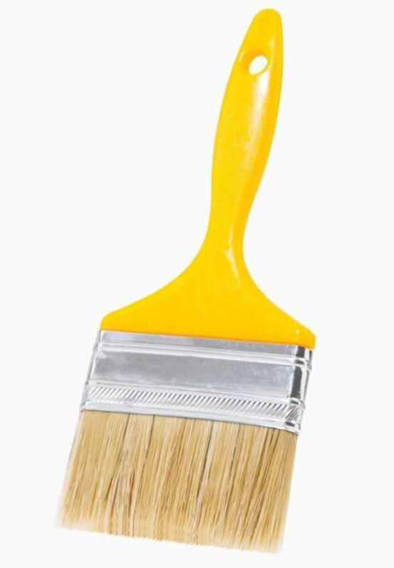 KESTIRME BOYA FIRÇASI PLASTIK SAPLI NO:4