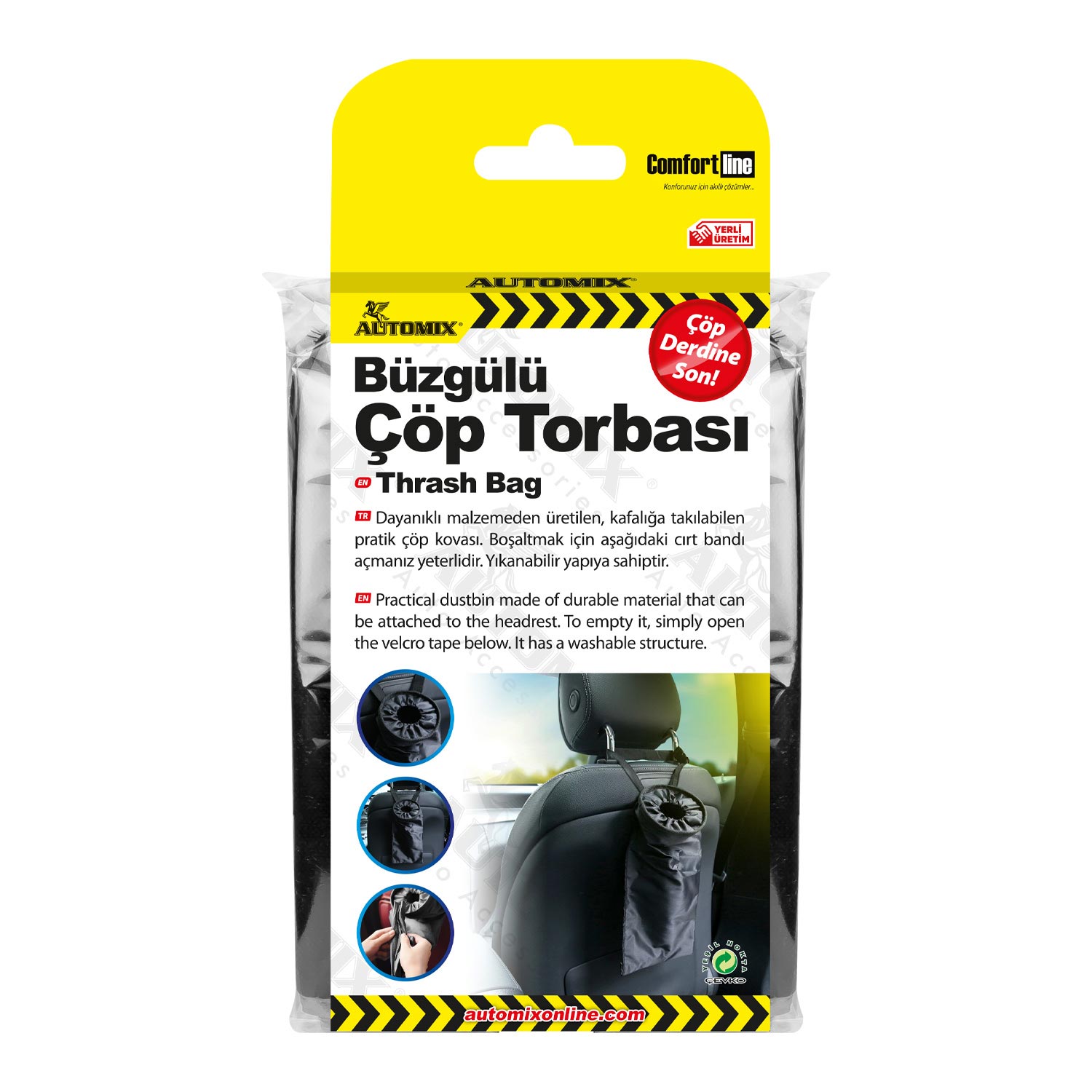 AUTOMIX BÜZGÜLÜ ÇÖP TORBASI